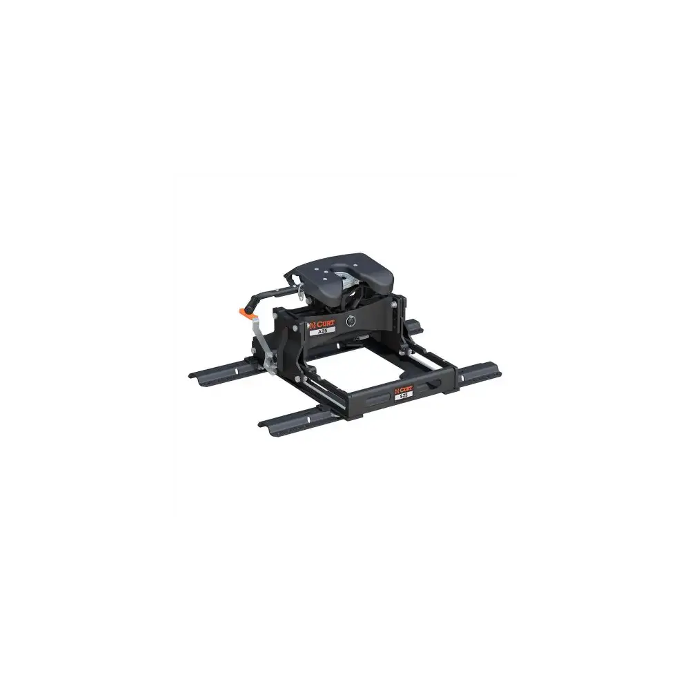 A25 Sliding 5th Wheel Hitch with Rails - 25,000 lbs. - CUR16651